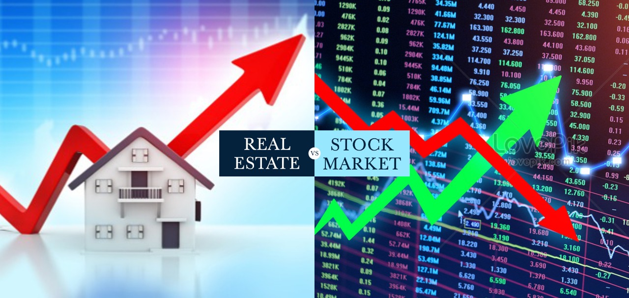 Real estate investment versus stock market